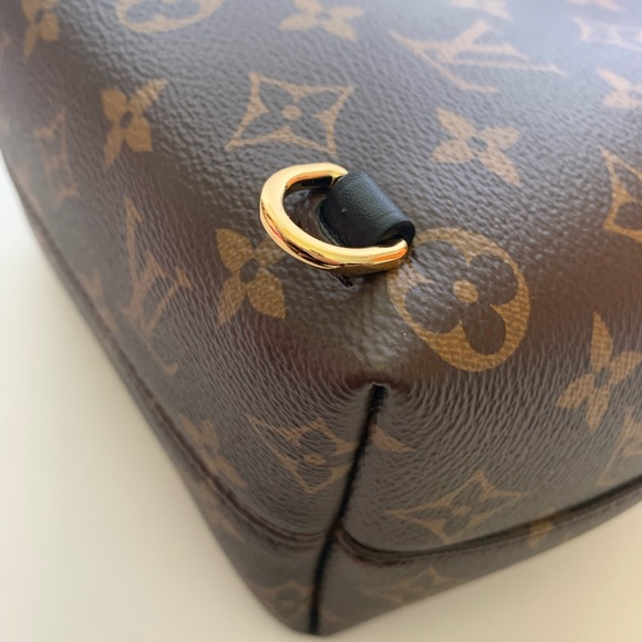 🦄 sold 🦄 BNIB Louis Vuitton Montsouris BB in Mono Noir - Picture 14 of 15